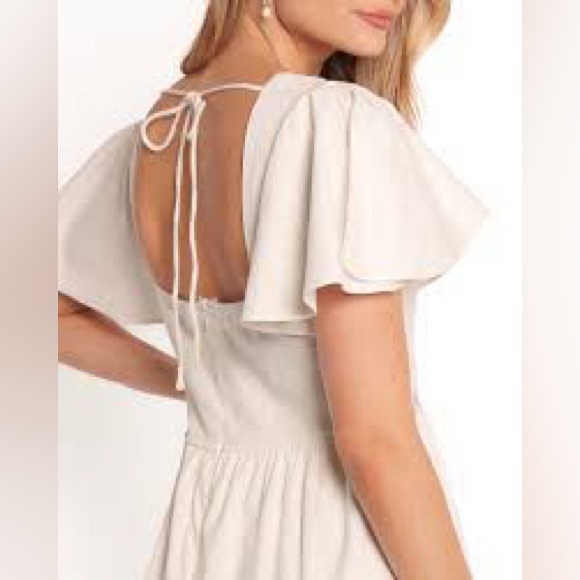 Petal & Pup Minny Flutter Sleeve Cotton Maxi Dress, Size X-Small , $129 - Picture 7 of 13